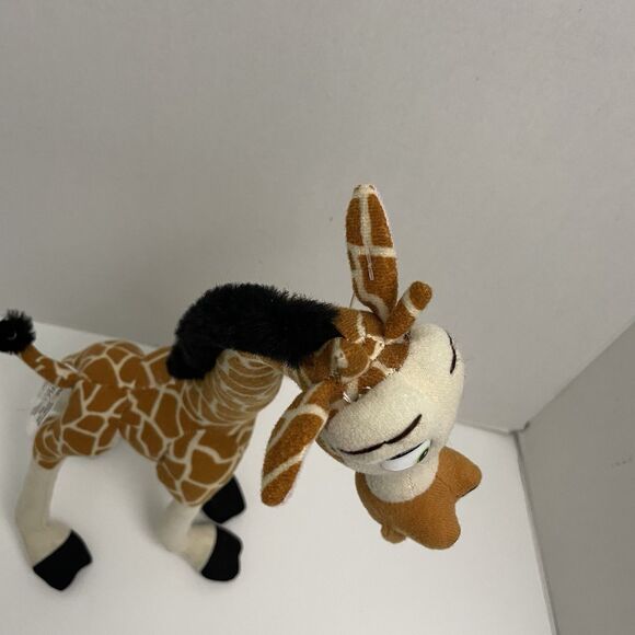 Vintage Nanco Dreamworks Madagascar Melman Giraffe Plush Stuffed Animal 2004 - Picture 8 of 9